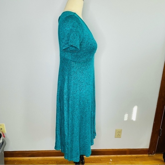 BellaBerry Turquoise V-Neck Dress- Size 1X- NWT - Picture 2 of 7